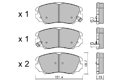 Дополнительные работы AISIN для CHEVROLET MALIBU (V300) 2.0 D